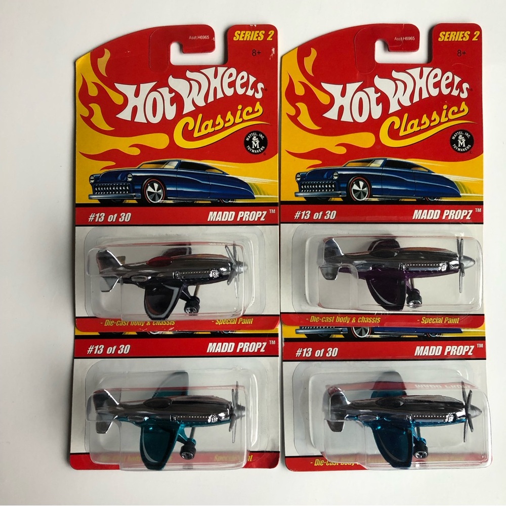 Hot Wheels Classics Series 2 Lot of 4 Madd Propz